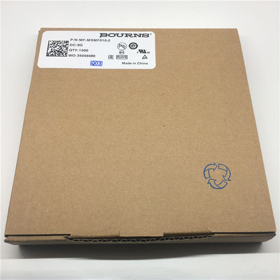 ฟิวส์ป้องกันวงจร Surface Moun ฟิวส์ที่ตั้งค่าใหม่ได้ PPTC Bourns MF-MSMF010-2 0.1A 60V