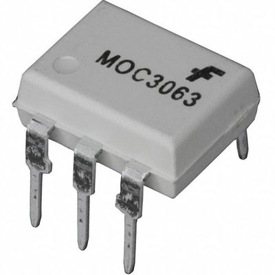 MOC3063M อะนาล็อกไอโซเลเตอร์ ไอซีออปโตไอโซเลเตอร์ เอาท์พุต Triac SCR